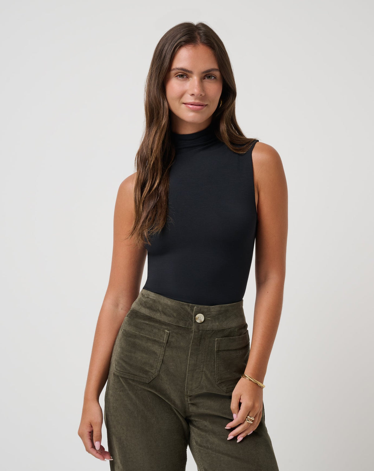 Captivate Mock Neck Top - Travis Mathew