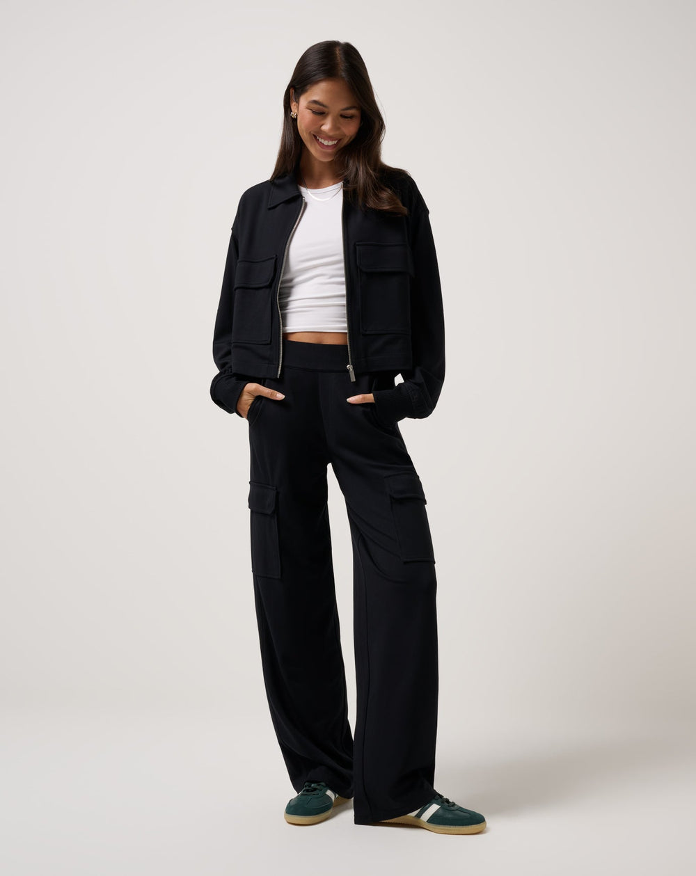 Friday Doubleknit Utility Wide Leg Pant - Travis Mathew