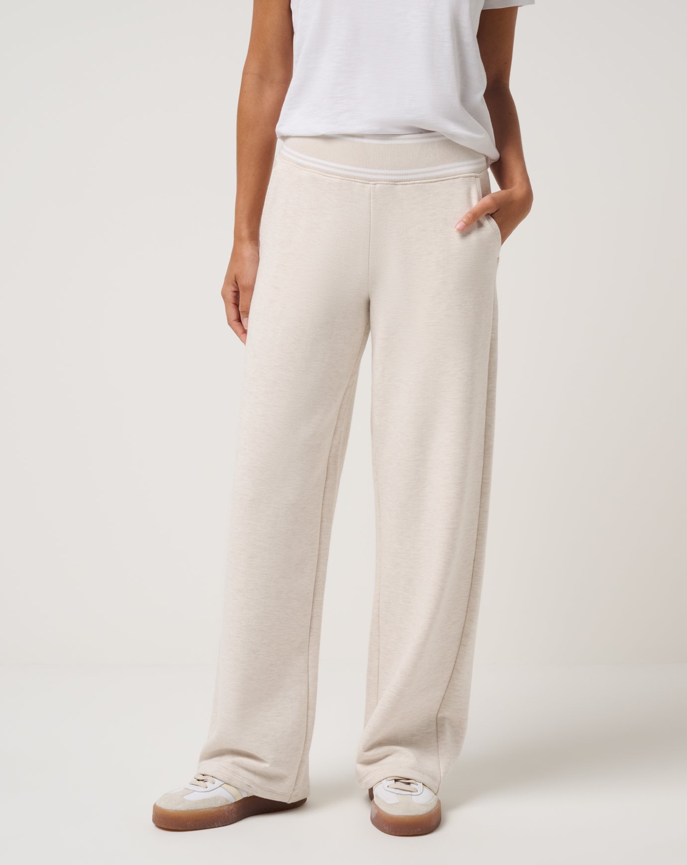 Cloud Fleece Clubside Wide Leg Pant - Travis Mathew