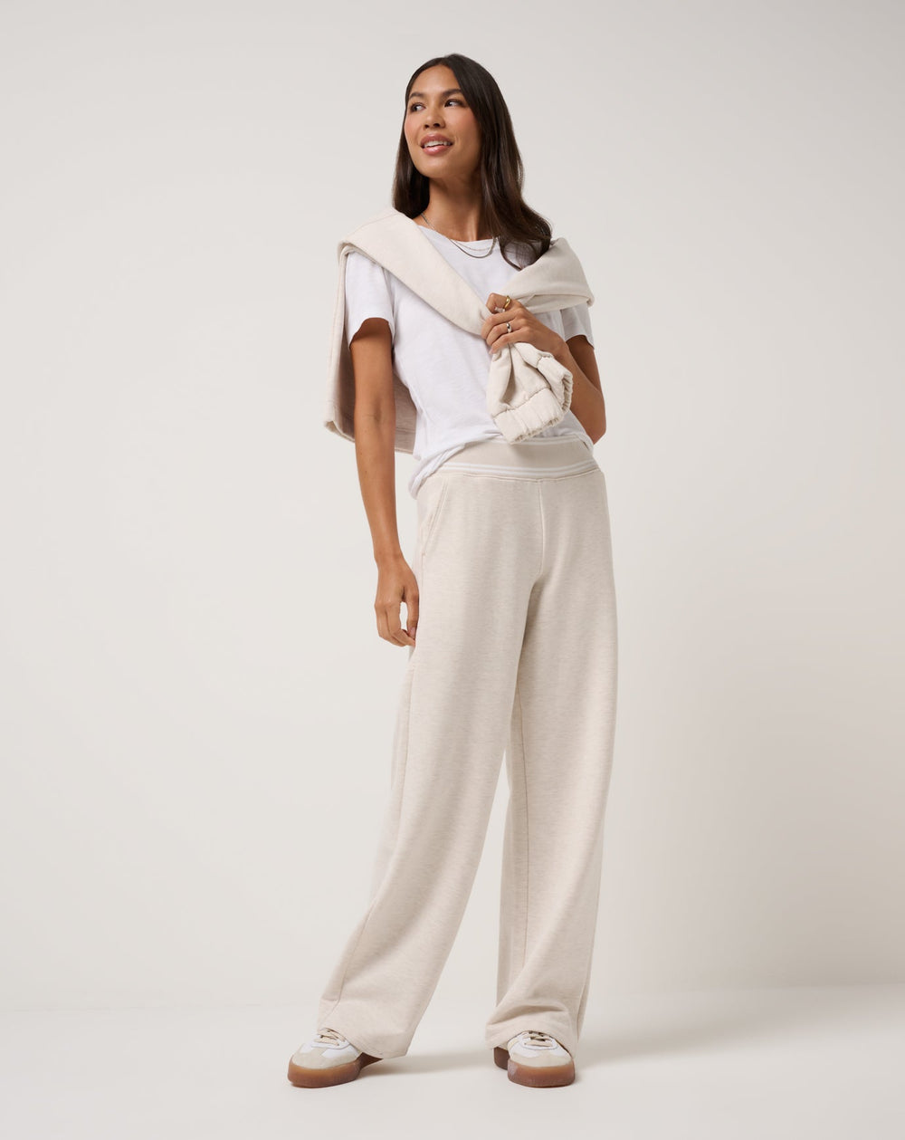 Cloud Fleece Clubside Wide Leg Pant - Travis Mathew