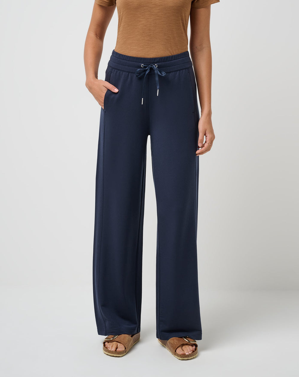 Cloud Terry Wide Leg Pant - Travis Mathew