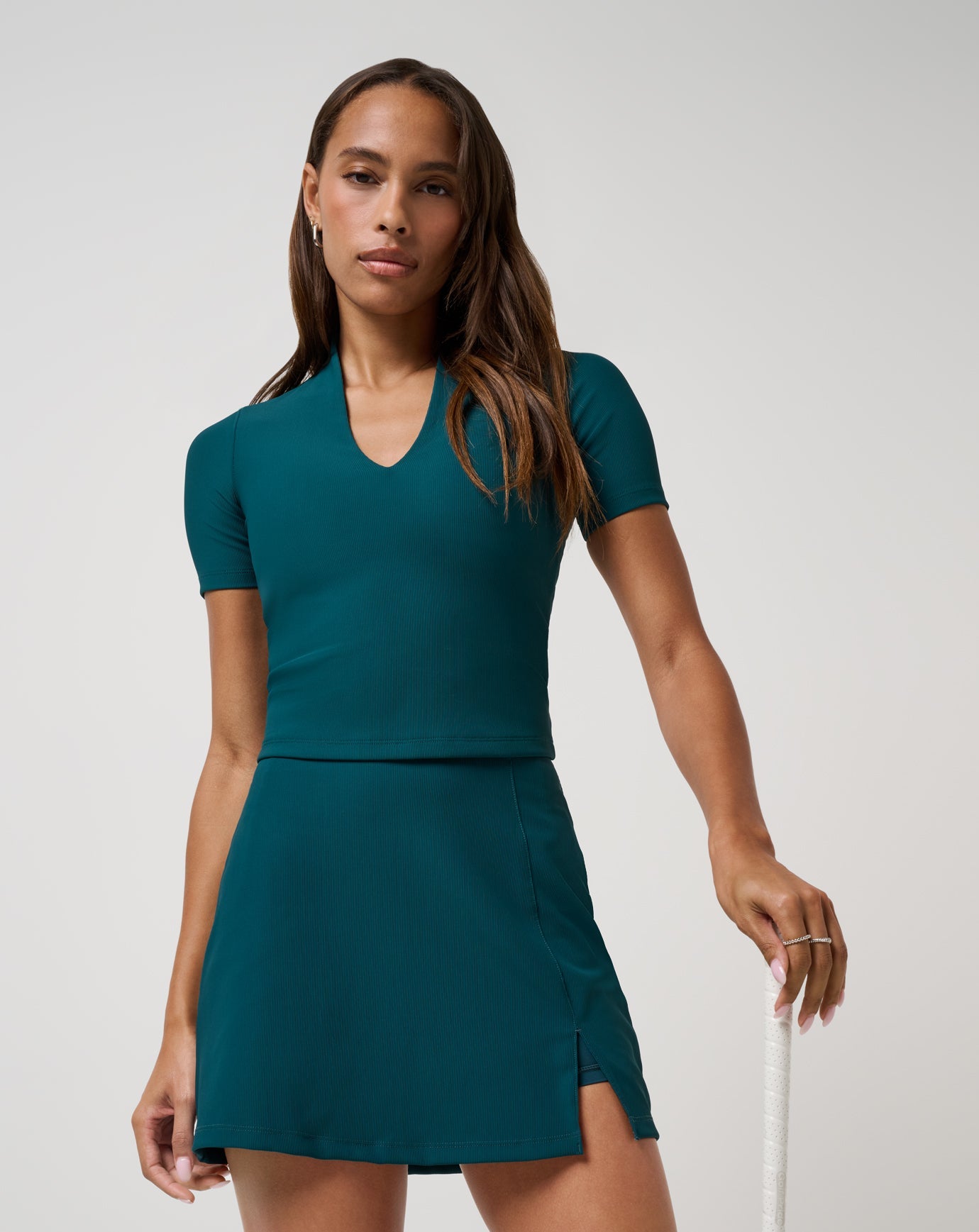 Moveknit Rib Limitless Skort - Travis Mathew