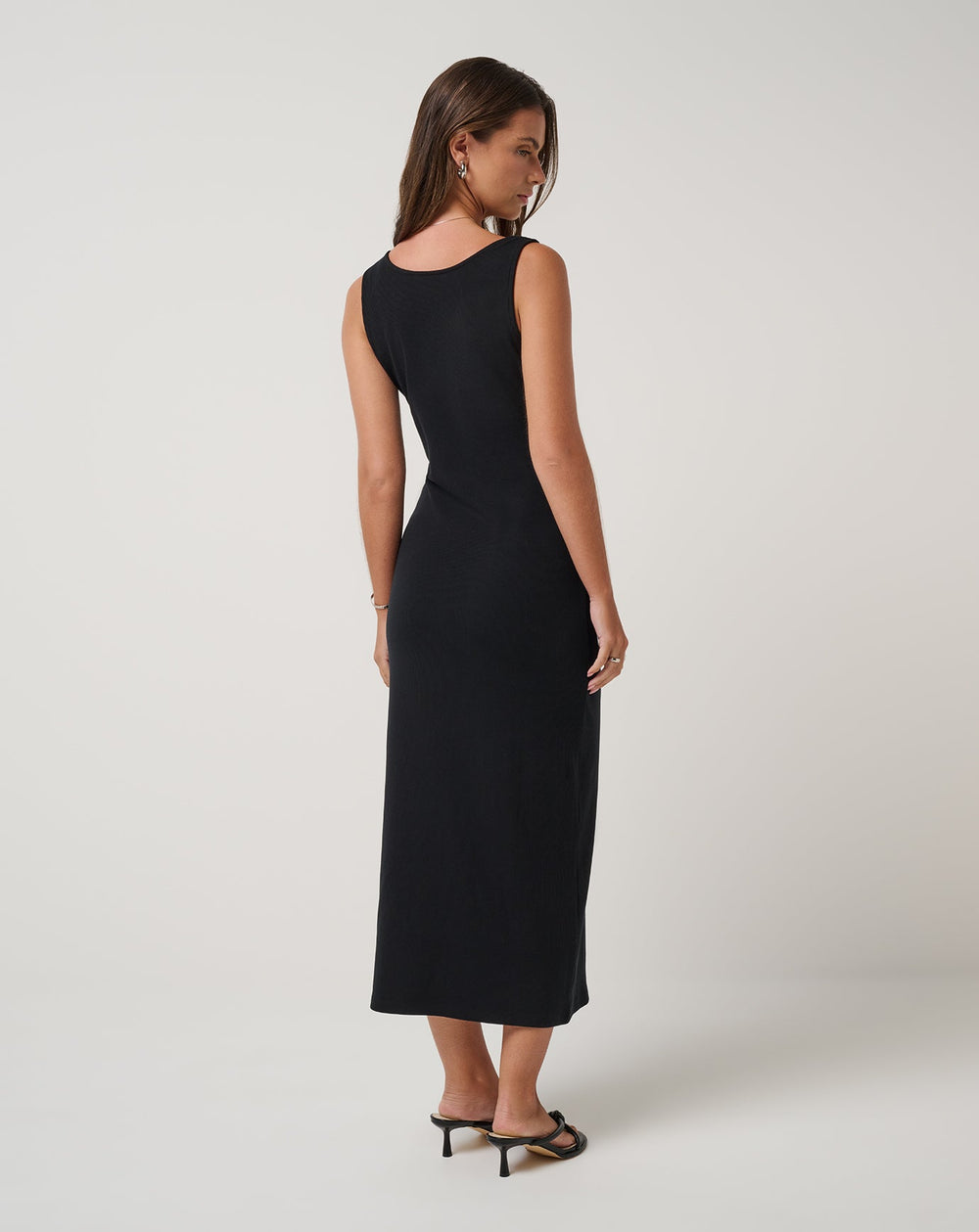 Cloud Rib Button Tank Dress - Travis Mathew