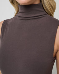 Cloud Rib Mock Neck Dress - Travis Mathew