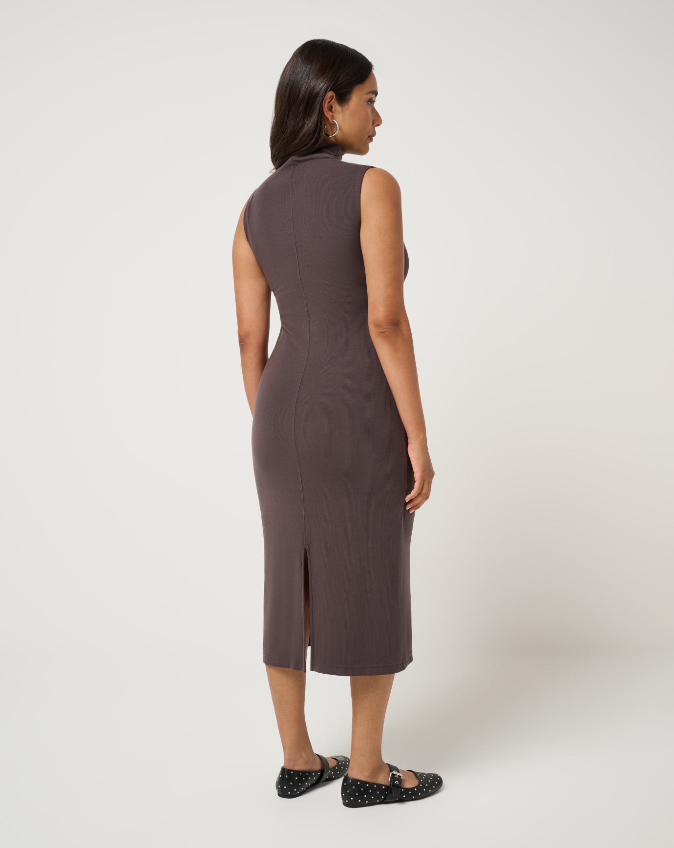 Cloud Rib Mock Neck Dress - Travis Mathew