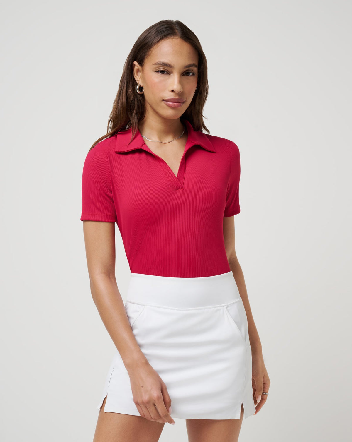 Moveknit Vneck Polo - Travis Mathew