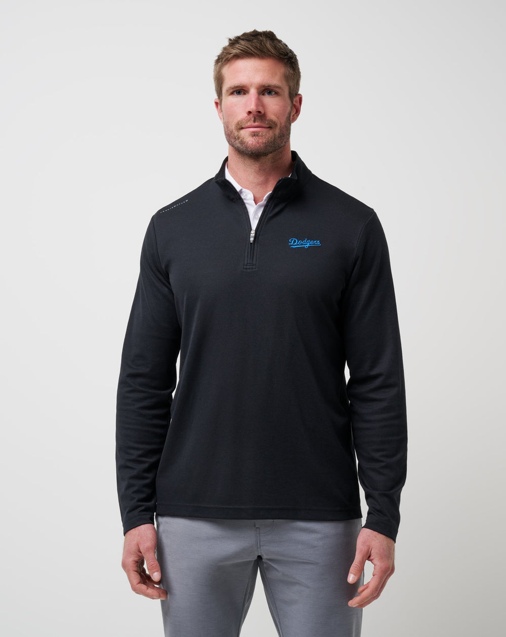 Los Angeles Dodgers Time To Tailgate Quarter Zip - Travis Mathew