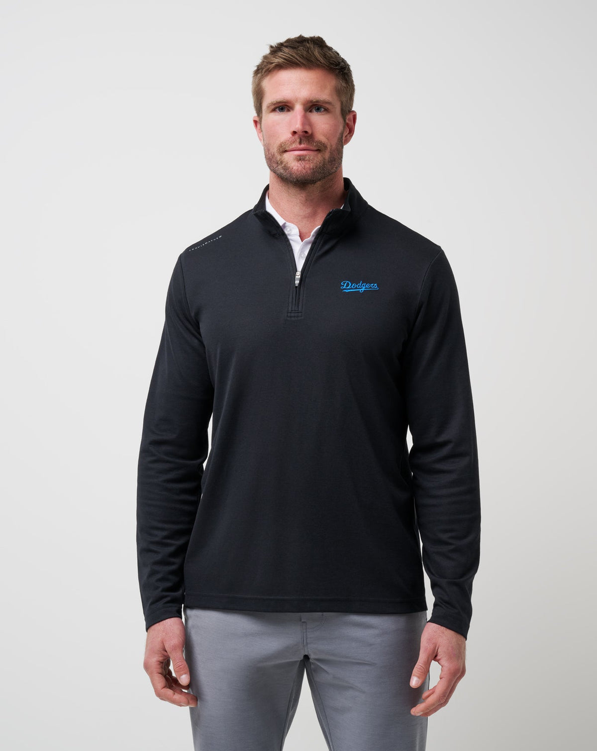 Los Angeles Dodgers Time To Tailgate Quarter Zip - Travis Mathew