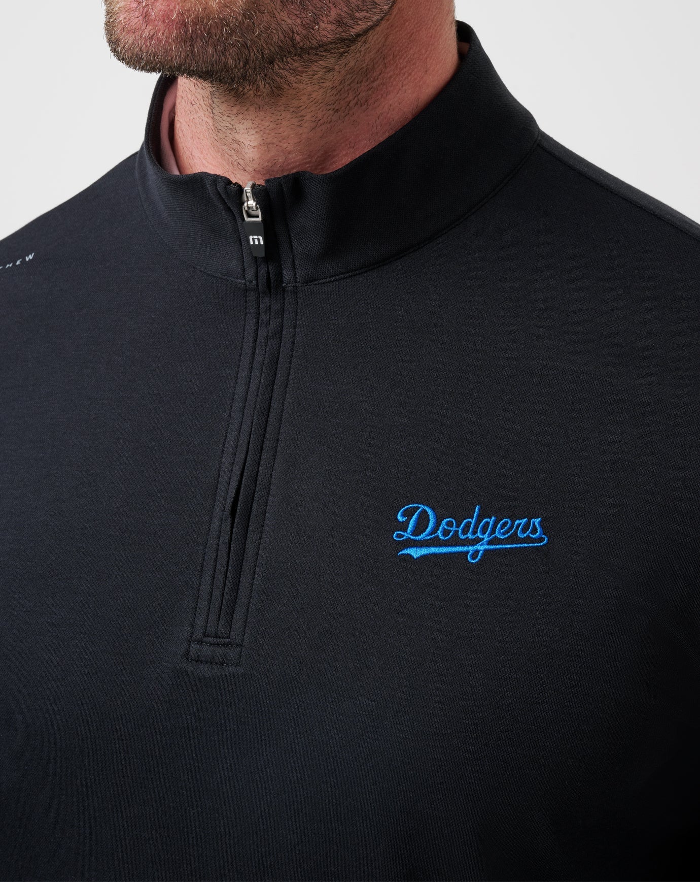 Los Angeles Dodgers Time To Tailgate Quarter Zip - Travis Mathew