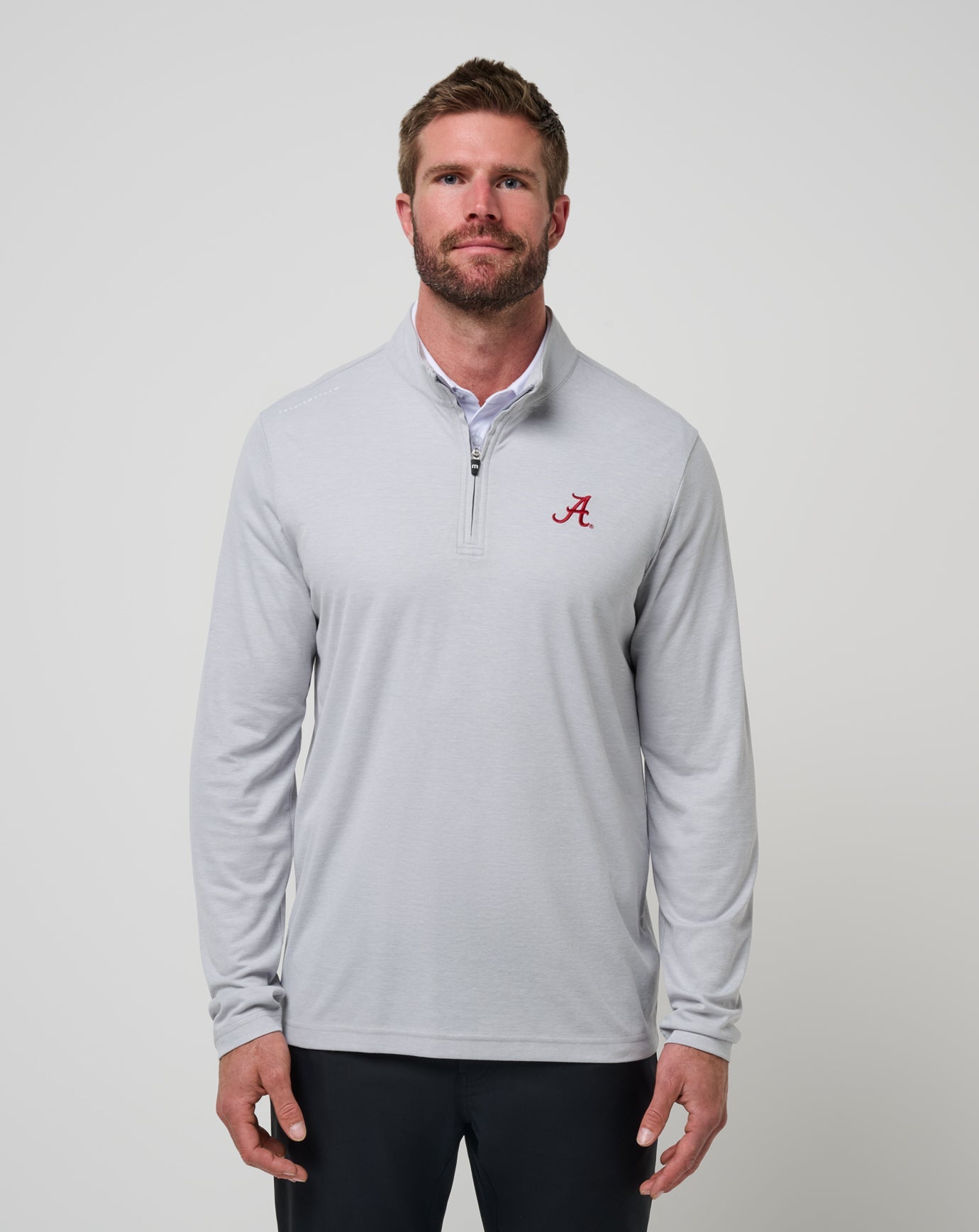 Alabama Time To Tailgate Quarter Zip - Travis Mathew