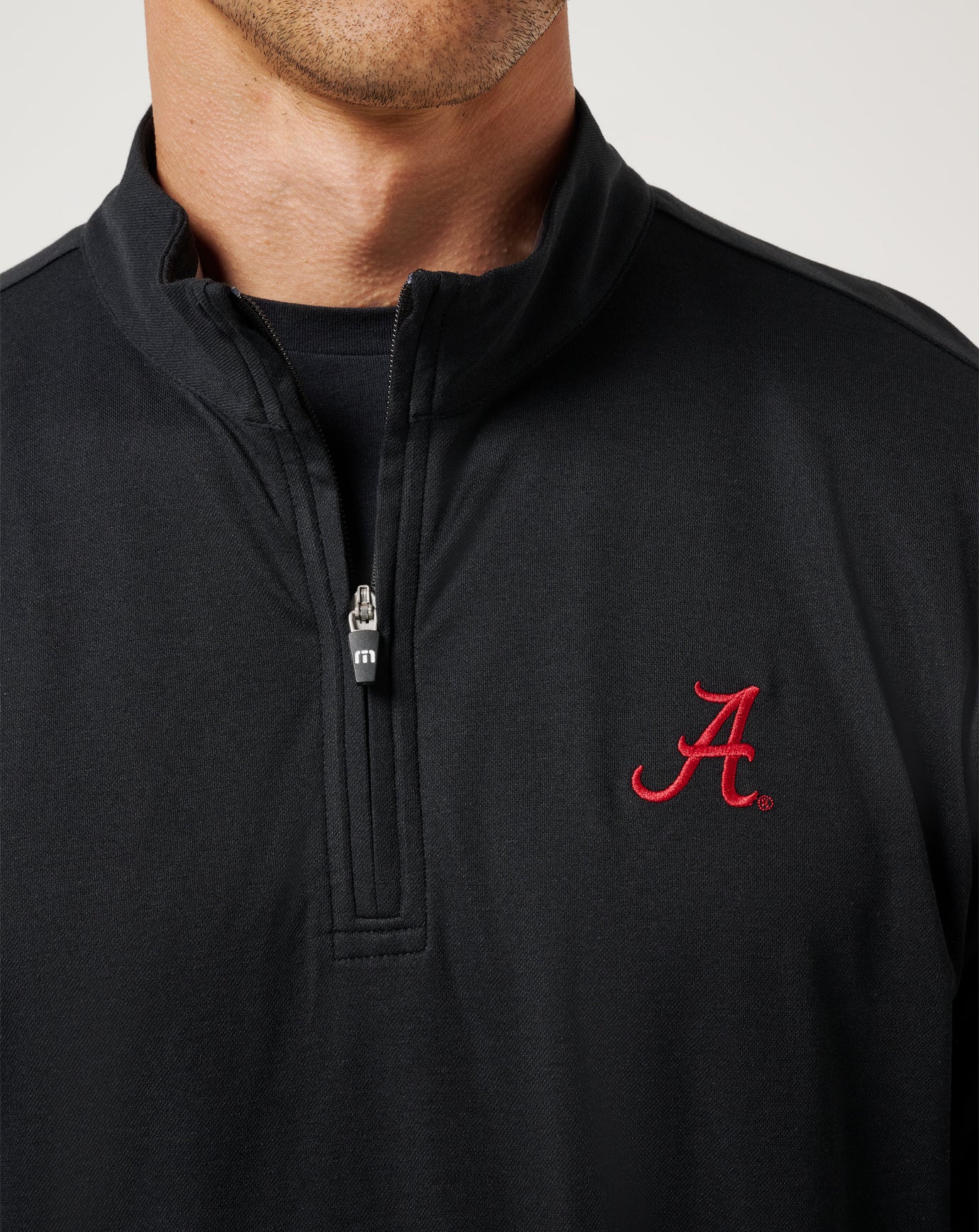 Alabama Time To Tailgate Quarter Zip - Travis Mathew