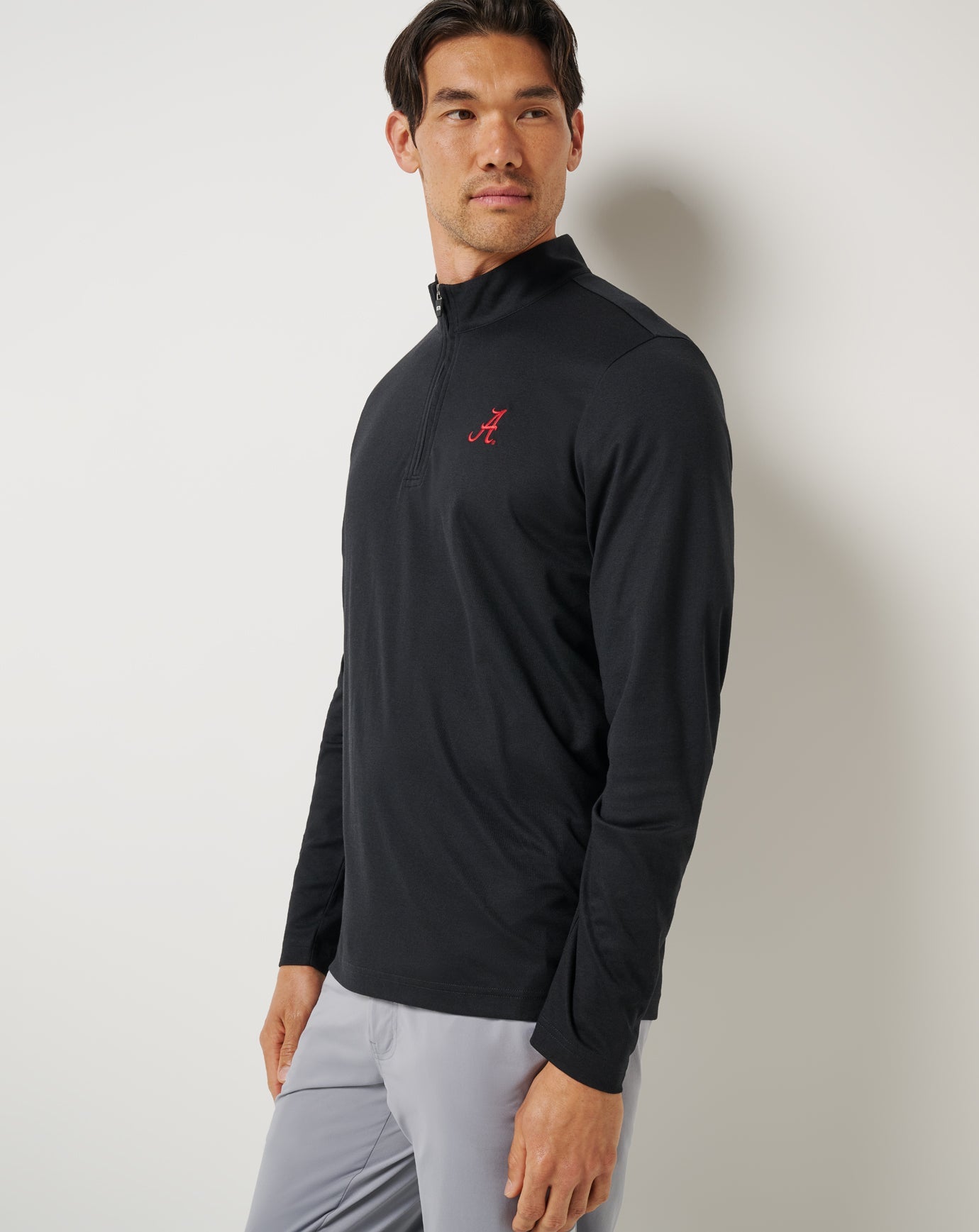 Alabama Time To Tailgate Quarter Zip - Travis Mathew