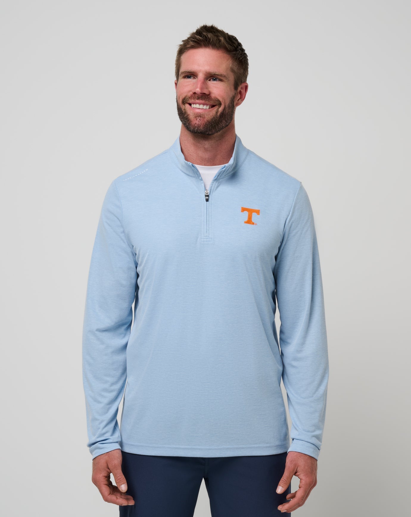 Tennessee Time To Tailgate Quarter Zip - Travis Mathew
