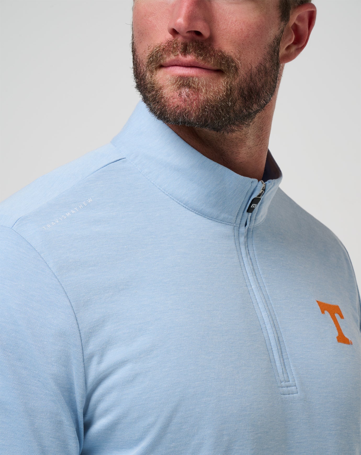 Tennessee Time To Tailgate Quarter Zip - Travis Mathew