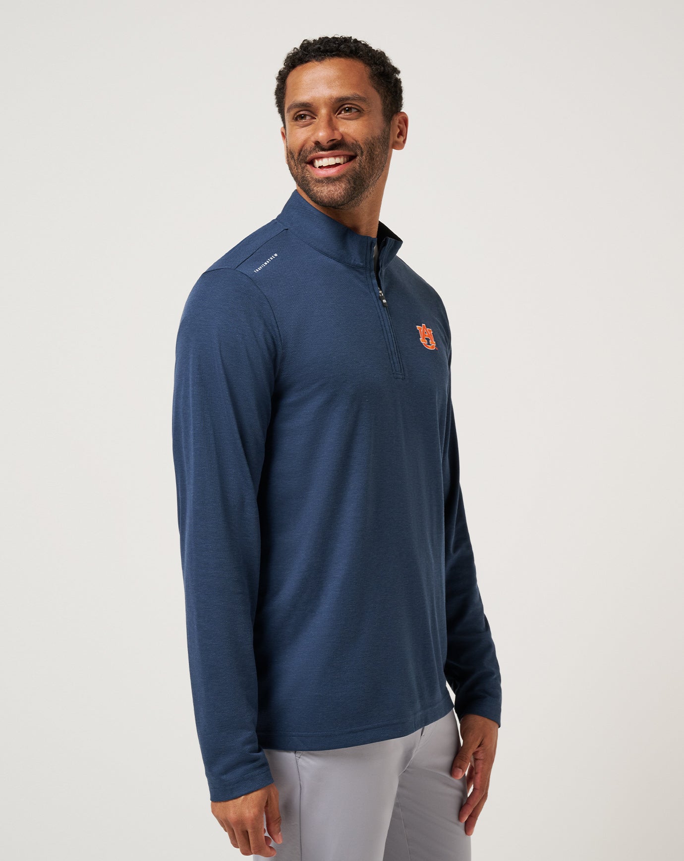 Auburn Time To Tailgate Quarter Zip - Travis Mathew