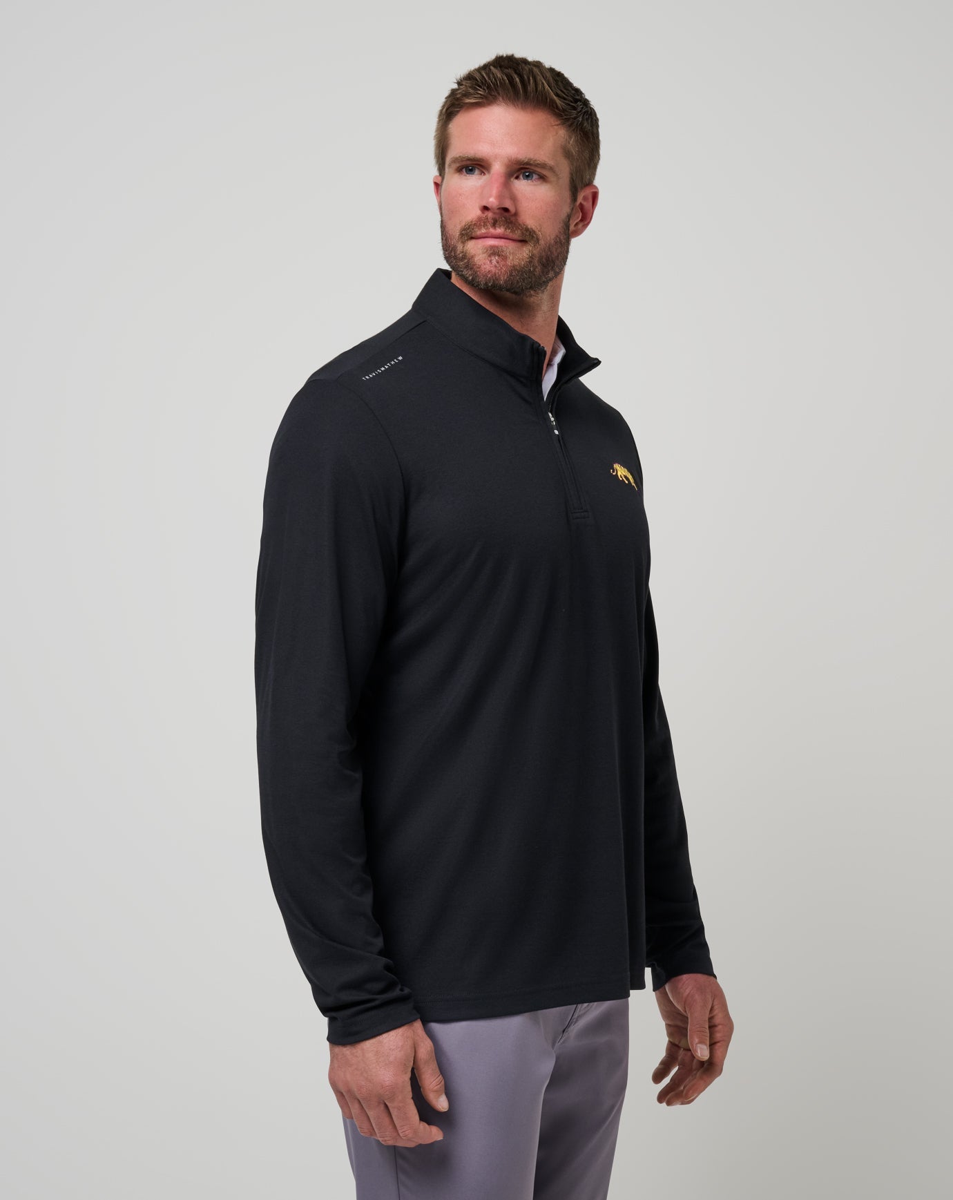 LSU Time To Tailgate Quarter Zip - Travis Mathew
