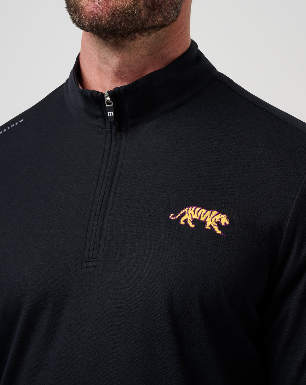 LSU Time To Tailgate Quarter Zip - Travis Mathew