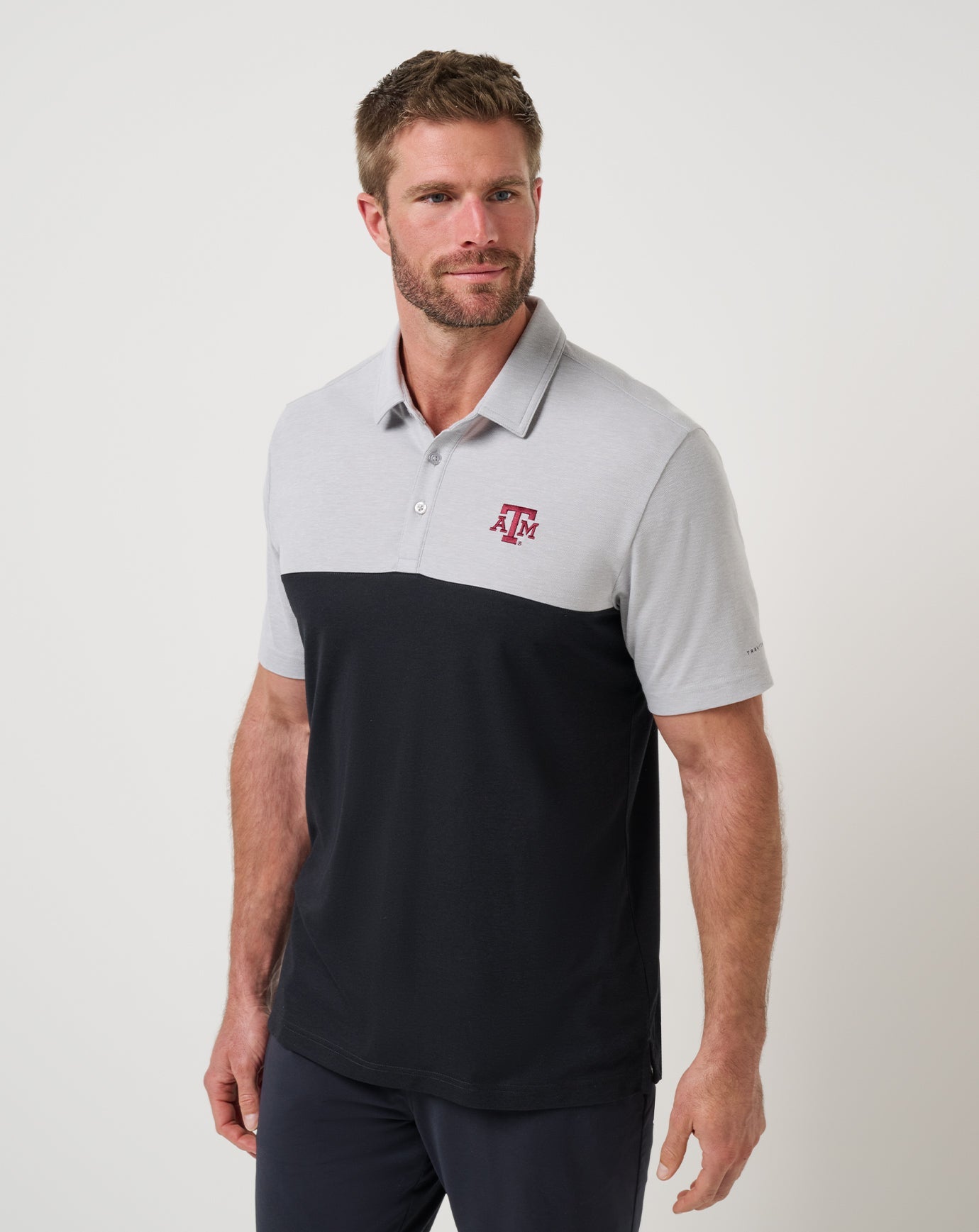Texas A&M Drop Back Polo - Travis Mathew