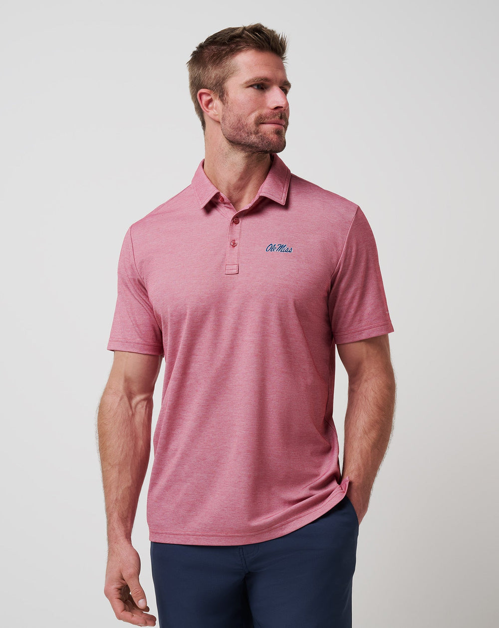 Mississippi School Pride Polo - Travis Mathew