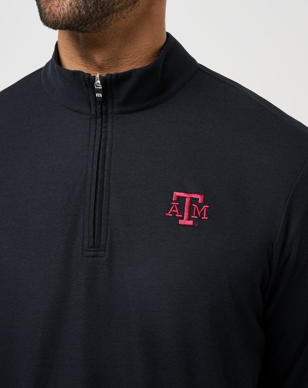 Texas A&M Time To Tailgate Quarter Zip - Travis Mathew