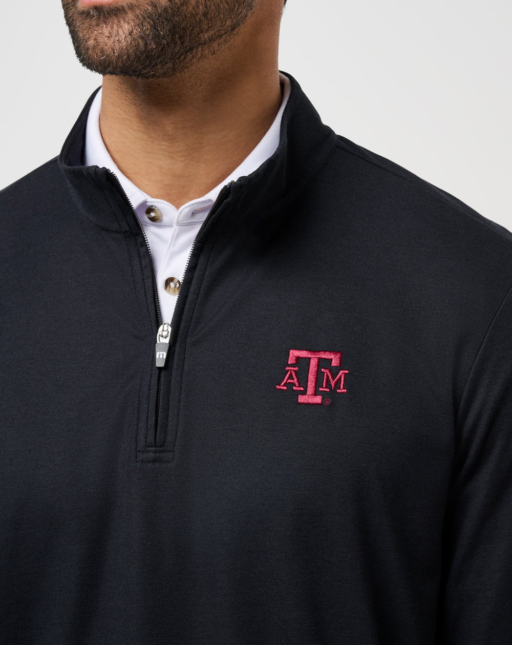 Texas A&M Time To Tailgate Quarter Zip - Travis Mathew