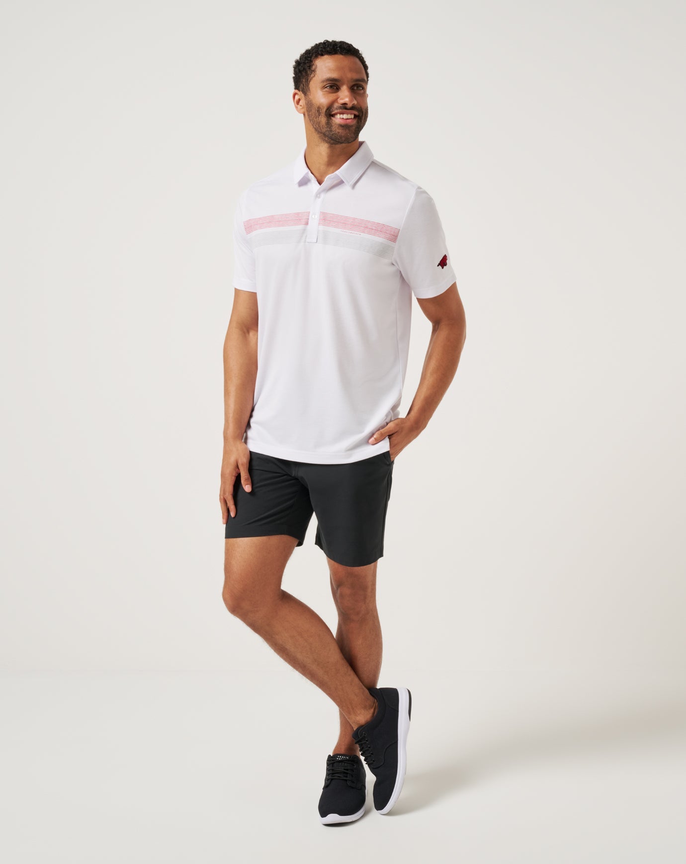 Arkansas Top Recruit Polo - Travis Mathew