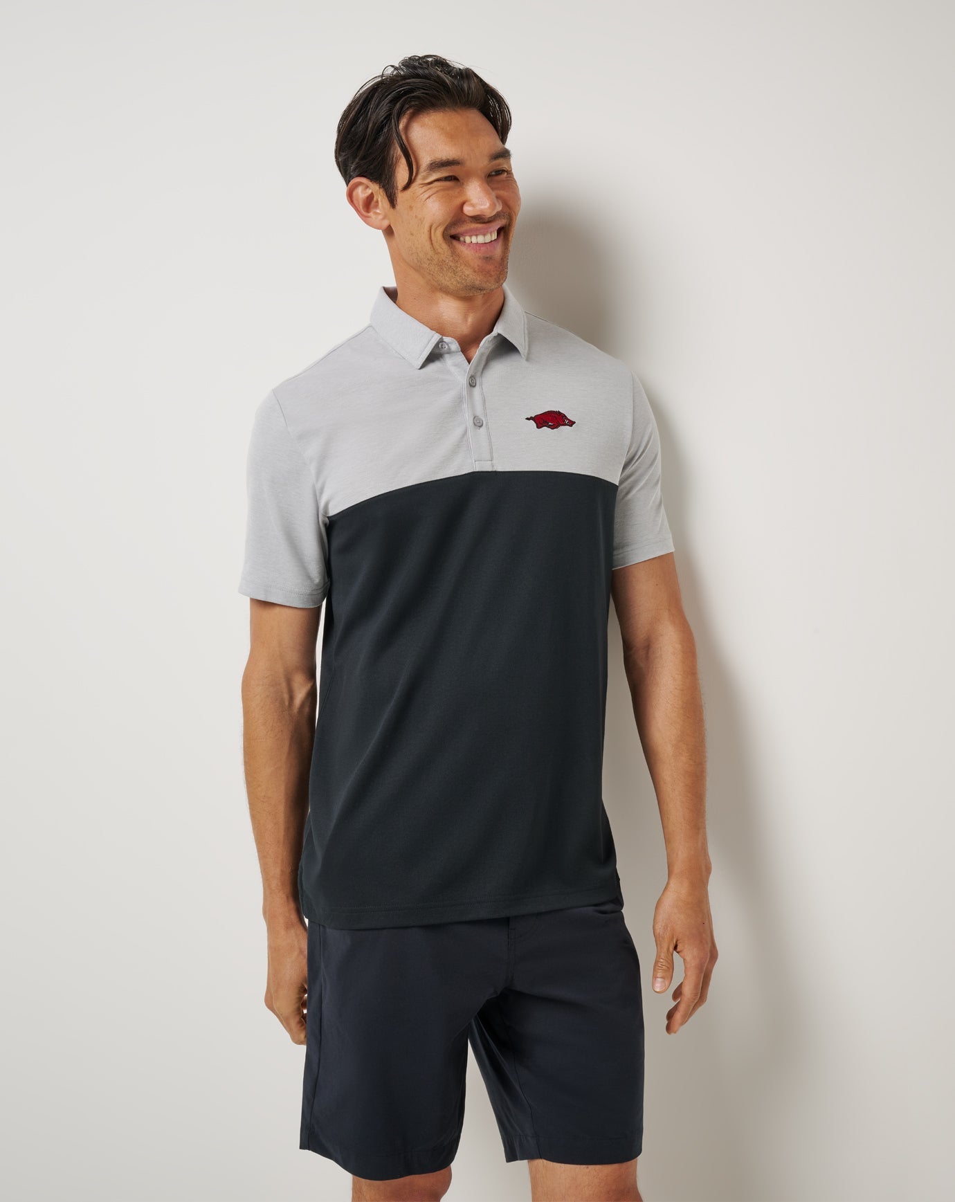 Arkansas Drop Back Polo - Travis Mathew