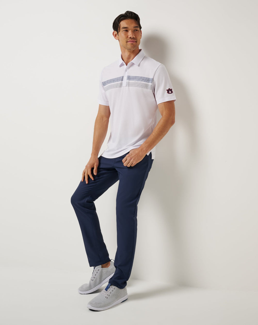 Auburn Top Recruit Polo - Travis Mathew