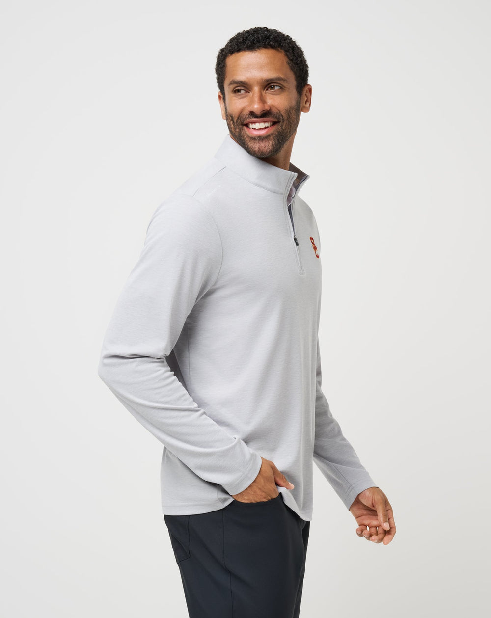 USC Time To Tailgate Quarter Zip - Travis Mathew