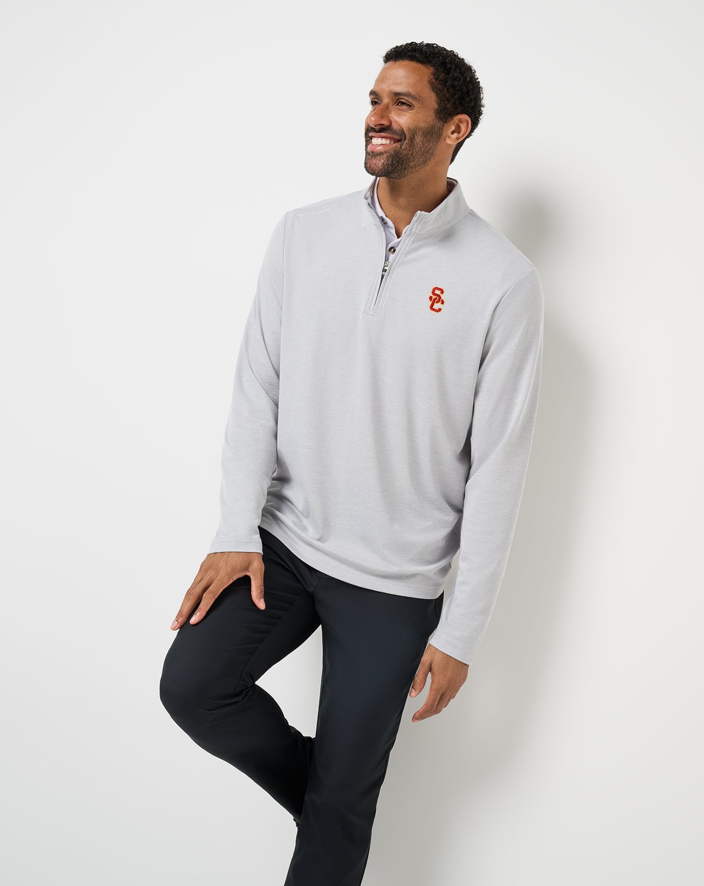 USC Time To Tailgate Quarter Zip - Travis Mathew