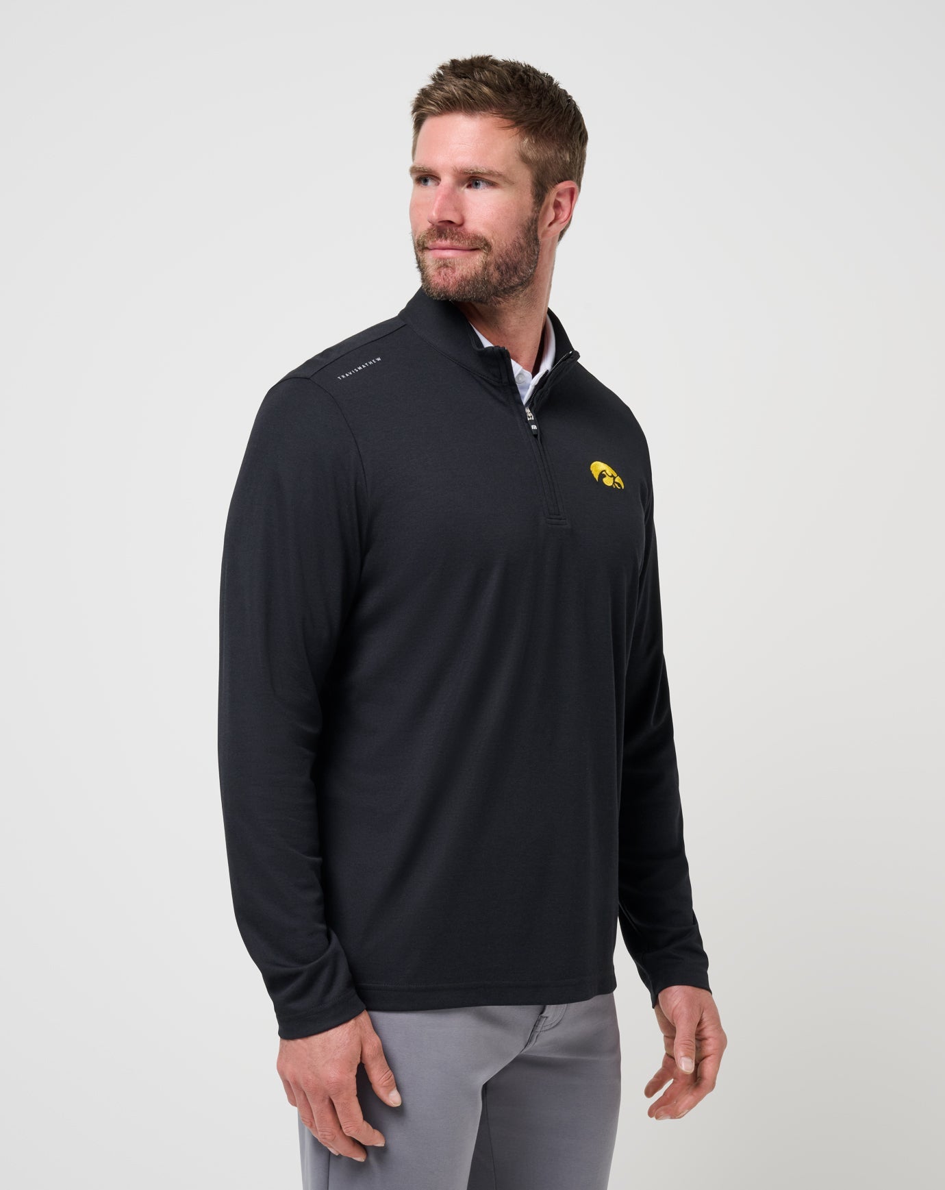 Iowa Time To Tailgate Quarter Zip - Travis Mathew