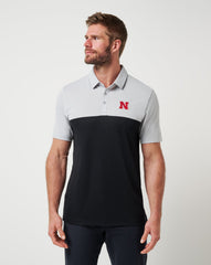 Nebraska Drop Back Polo - Travis Mathew