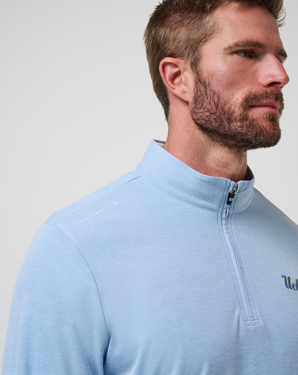 UCLA Time To Tailgate Quarter Zip - Travis Mathew