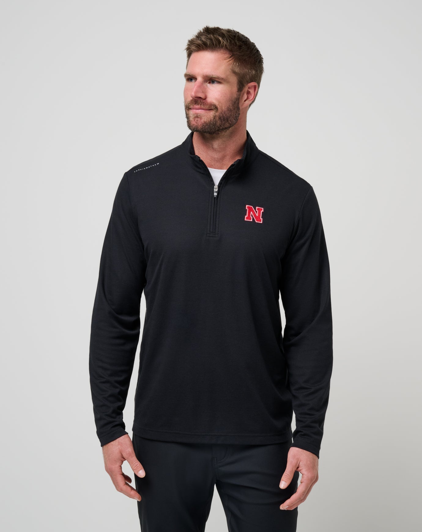Nebraska Time To Tailgate Quarter Zip - Travis Mathew