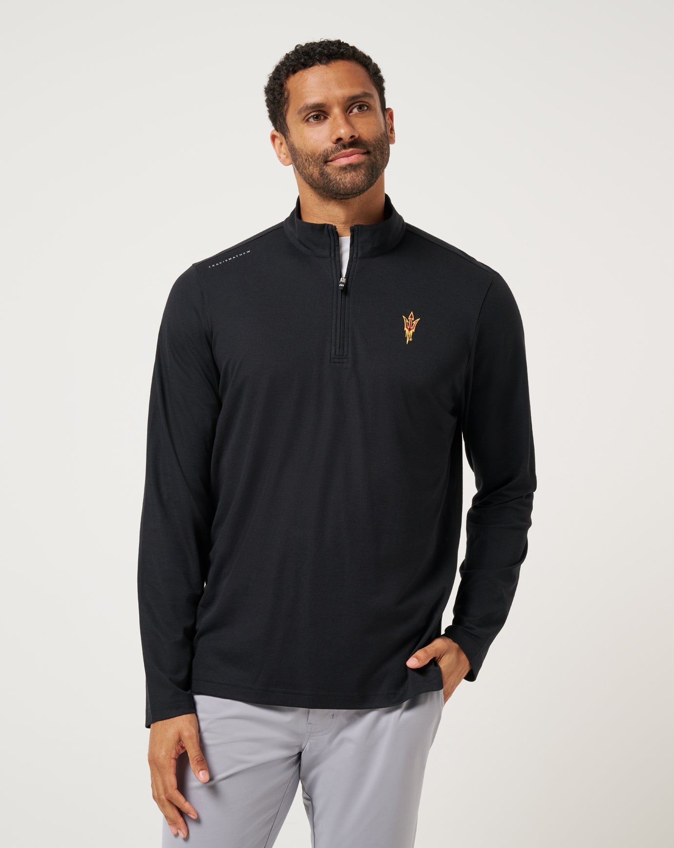 ASU Time To Tailgate Quarter Zip - Travis Mathew
