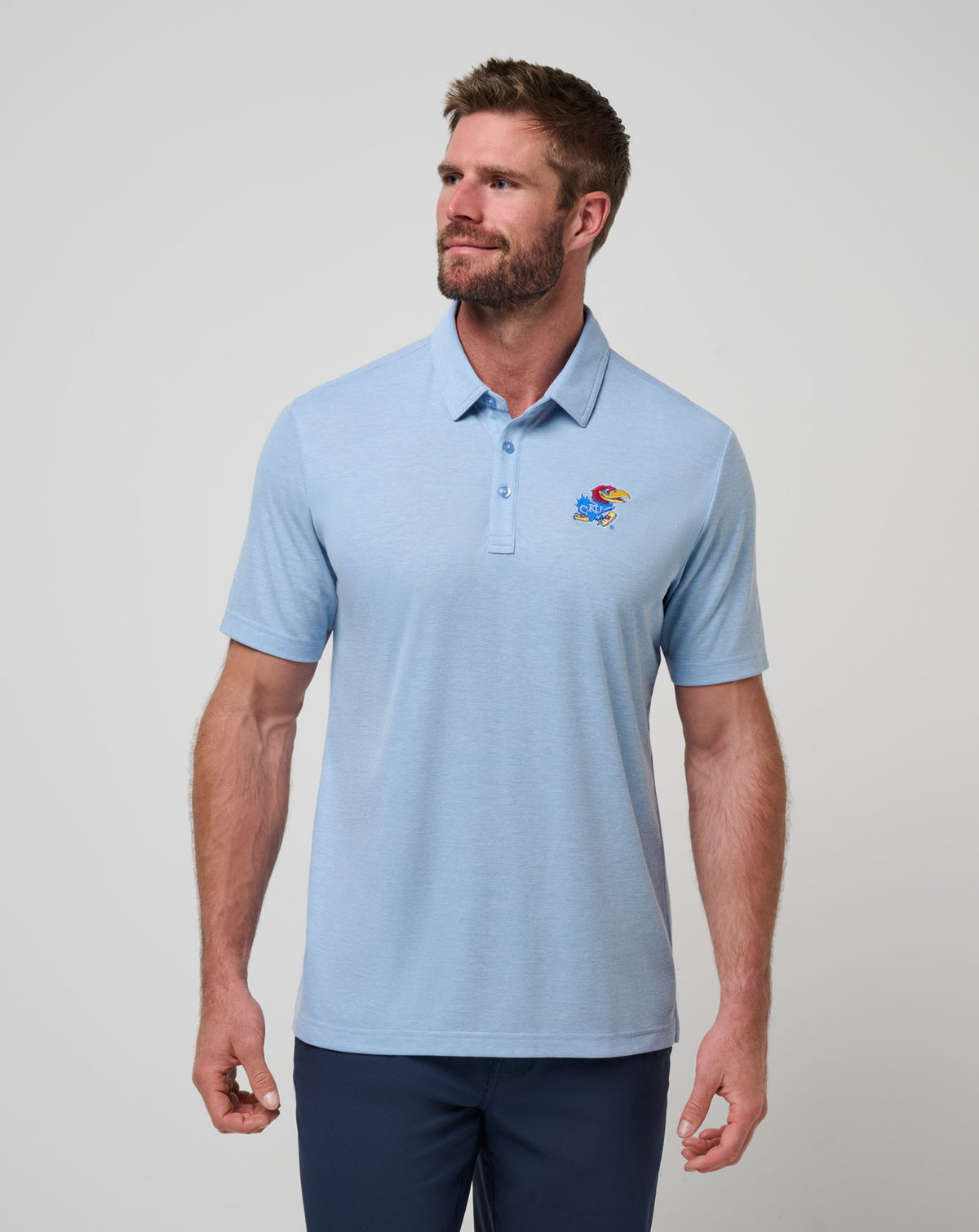 Kansas School Pride Polo - Travis Mathew