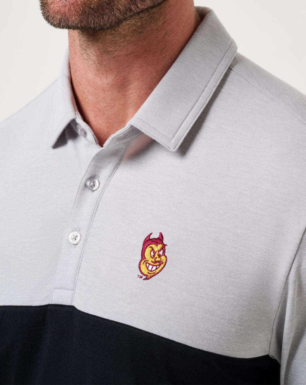 ASU Drop Back Polo - Travis Mathew