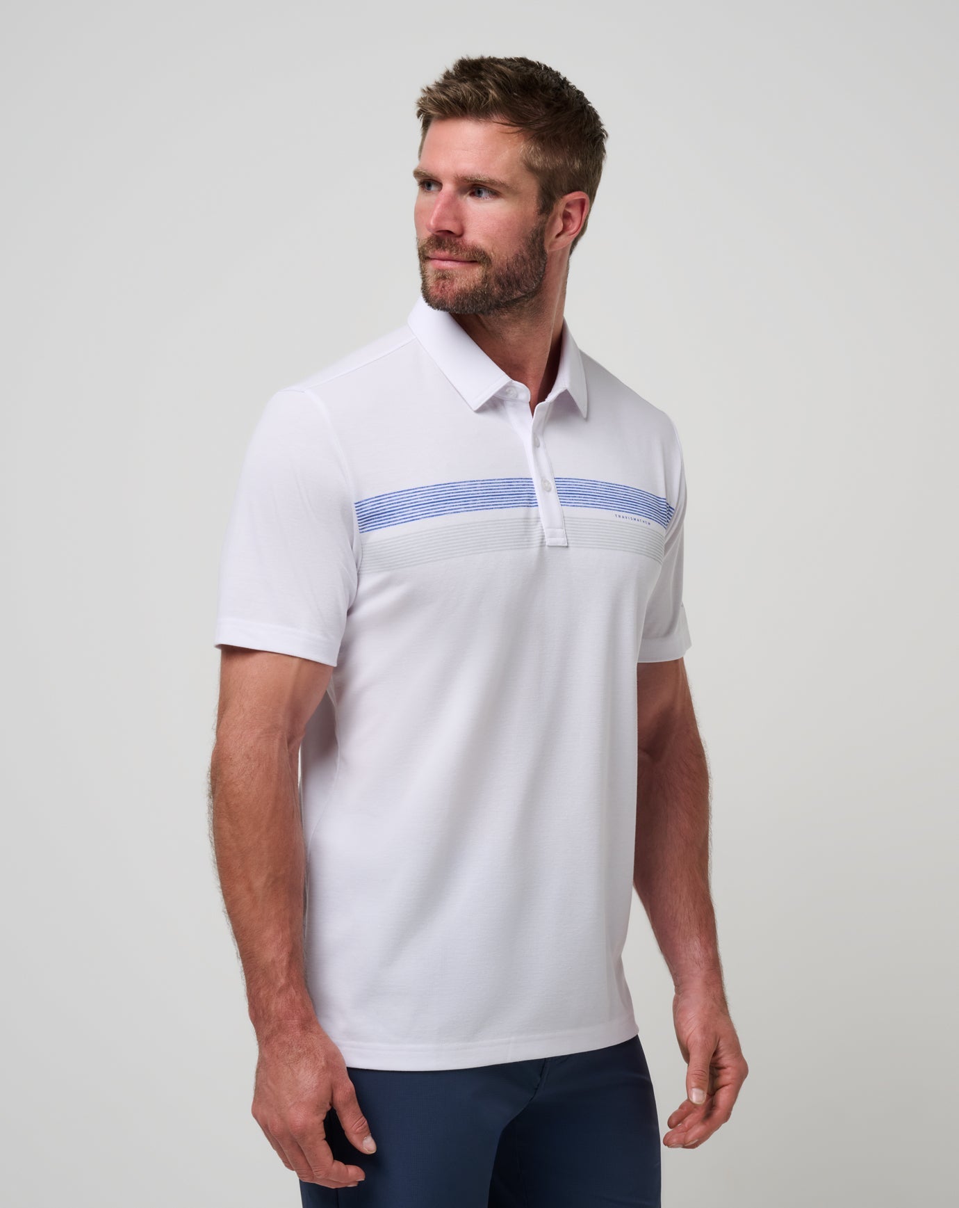 Kansas Top Recruit Polo - Travis Mathew