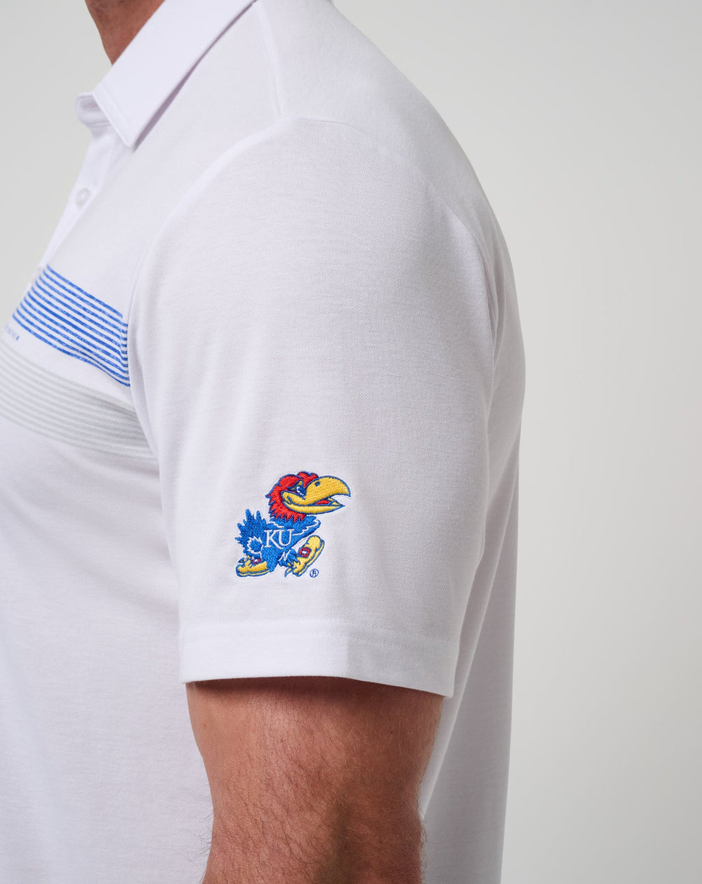 Kansas Top Recruit Polo - Travis Mathew