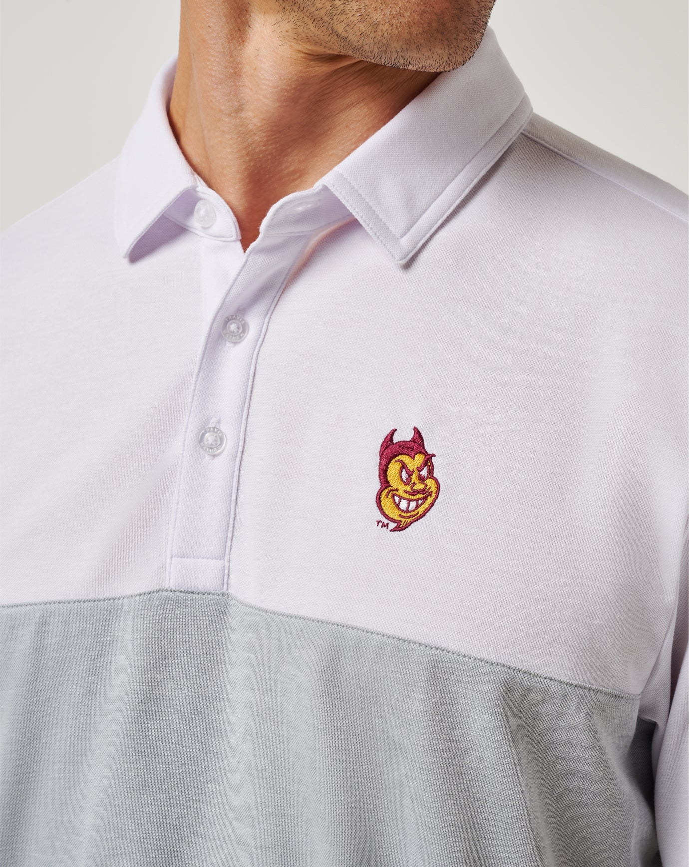 ASU Drop Back Polo - Travis Mathew
