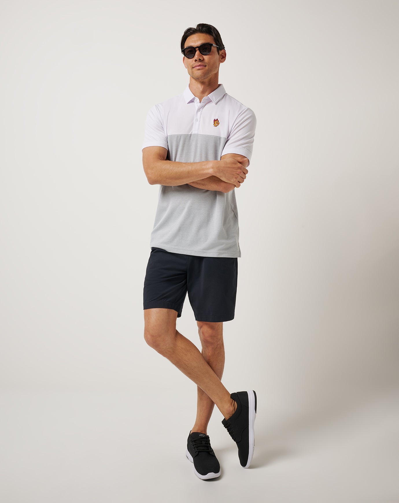 ASU Drop Back Polo - Travis Mathew