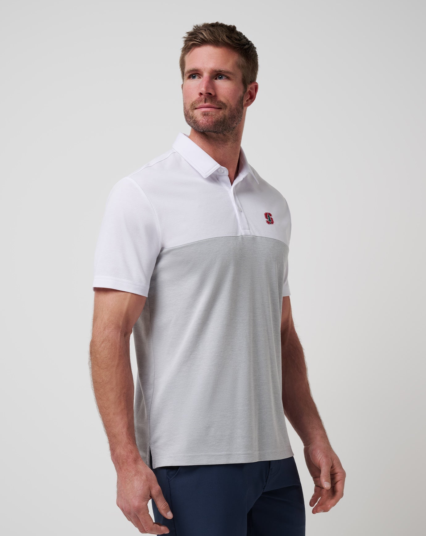 Stanford Drop Back Polo - Travis Mathew