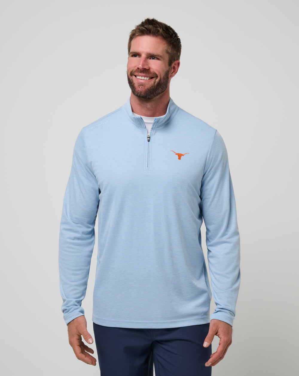 UT Austin Time To Tailgate Quarter Zip - Travis Mathew