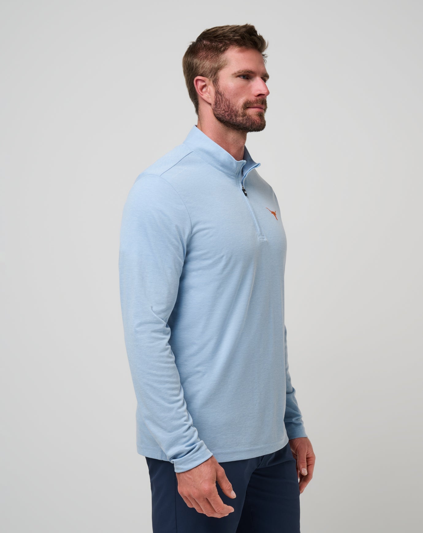 UT Austin Time To Tailgate Quarter Zip - Travis Mathew