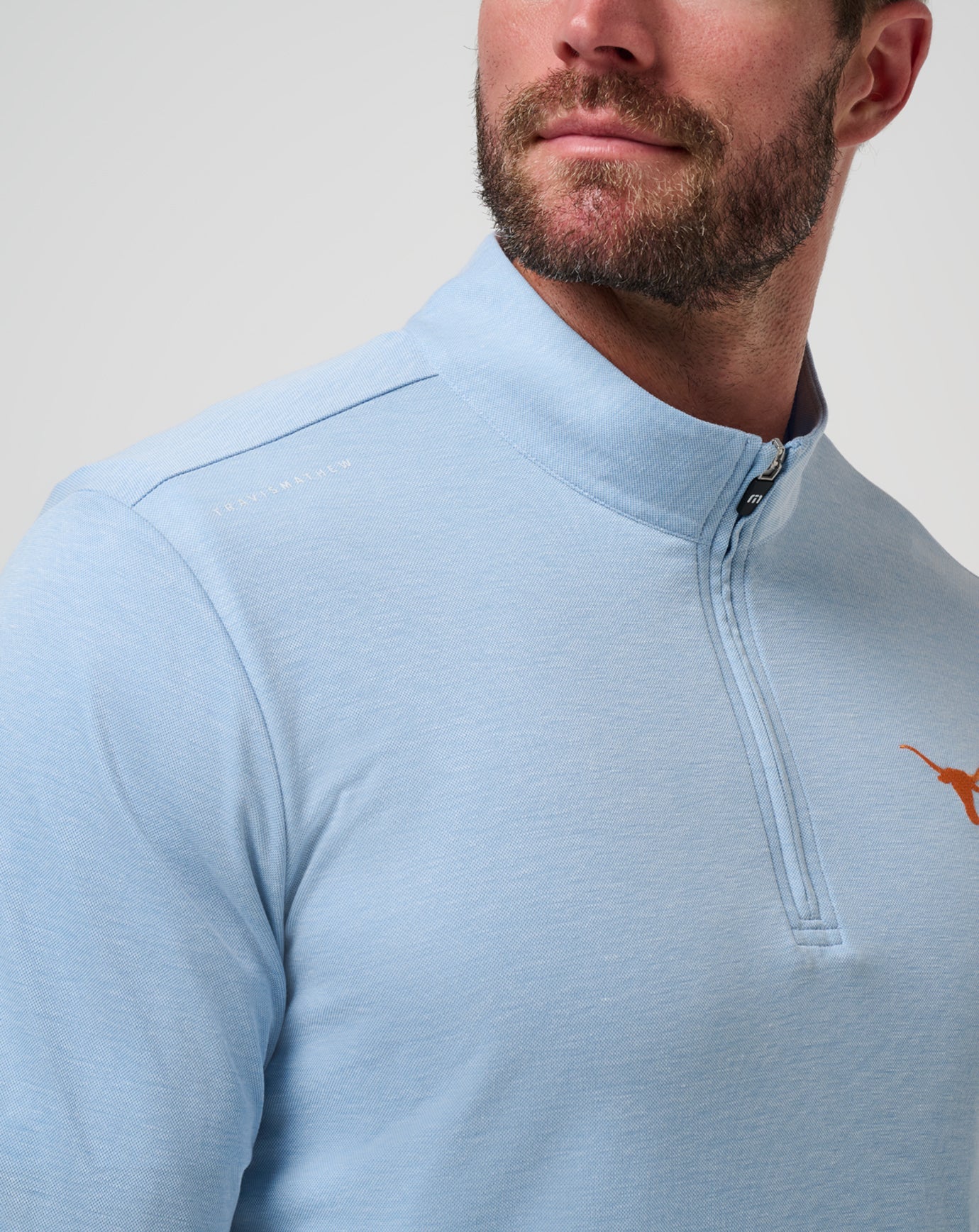 UT Austin Time To Tailgate Quarter Zip - Travis Mathew
