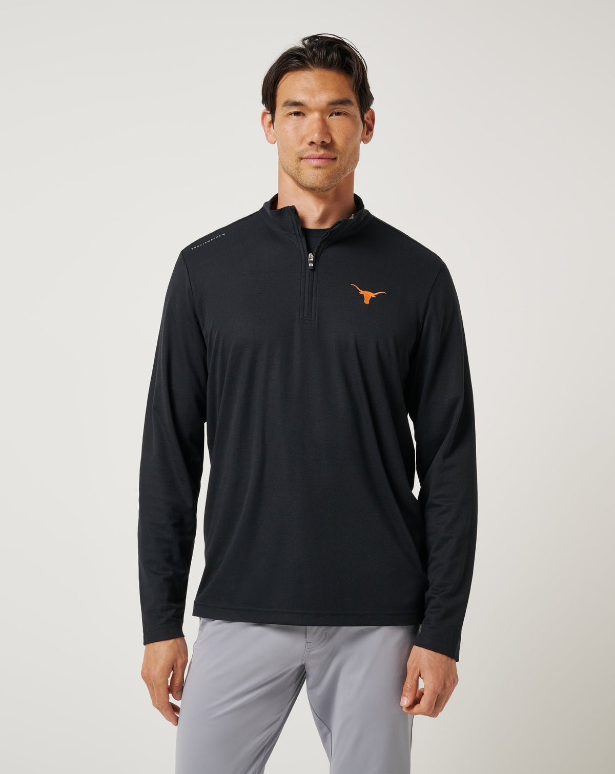 UT Austin Time To Tailgate Quarter Zip - Travis Mathew