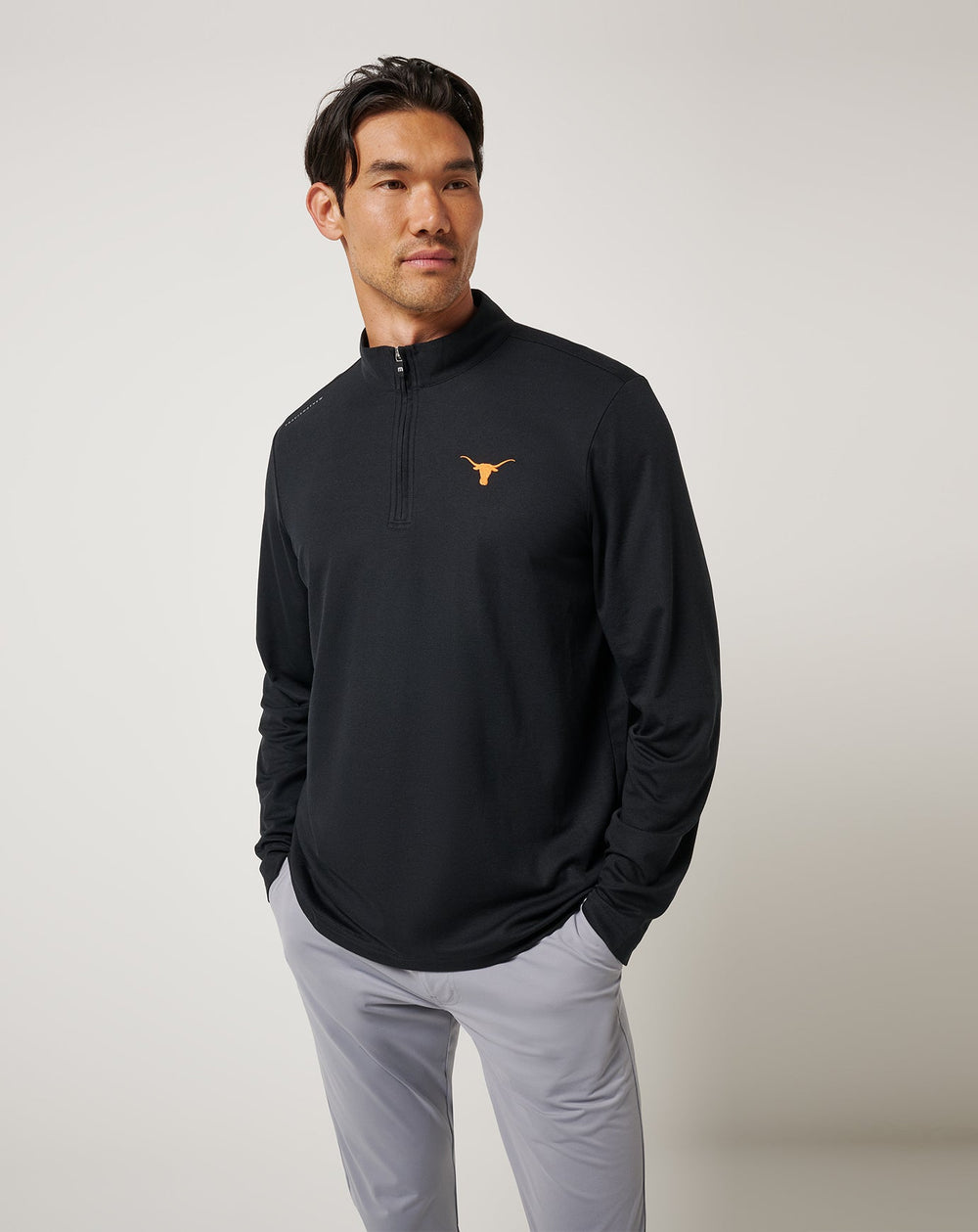 UT Austin Time To Tailgate Quarter Zip - Travis Mathew