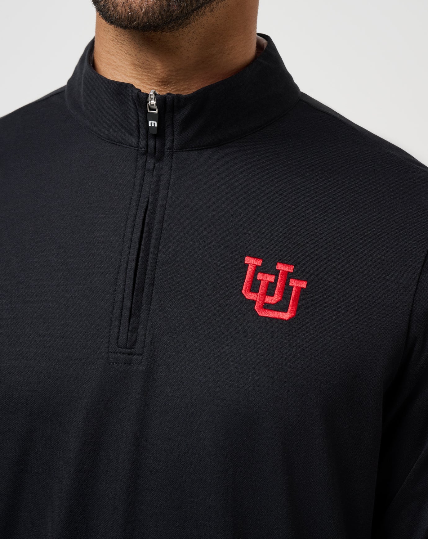 Utah Time To Tailgate Quarter Zip - Travis Mathew