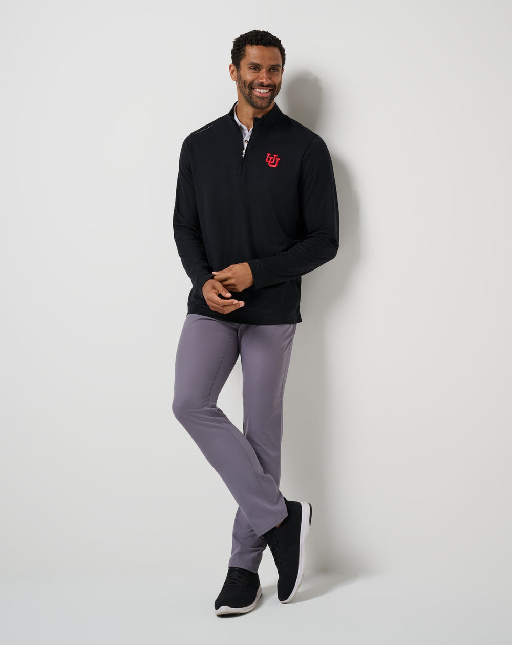Utah Time To Tailgate Quarter Zip - Travis Mathew