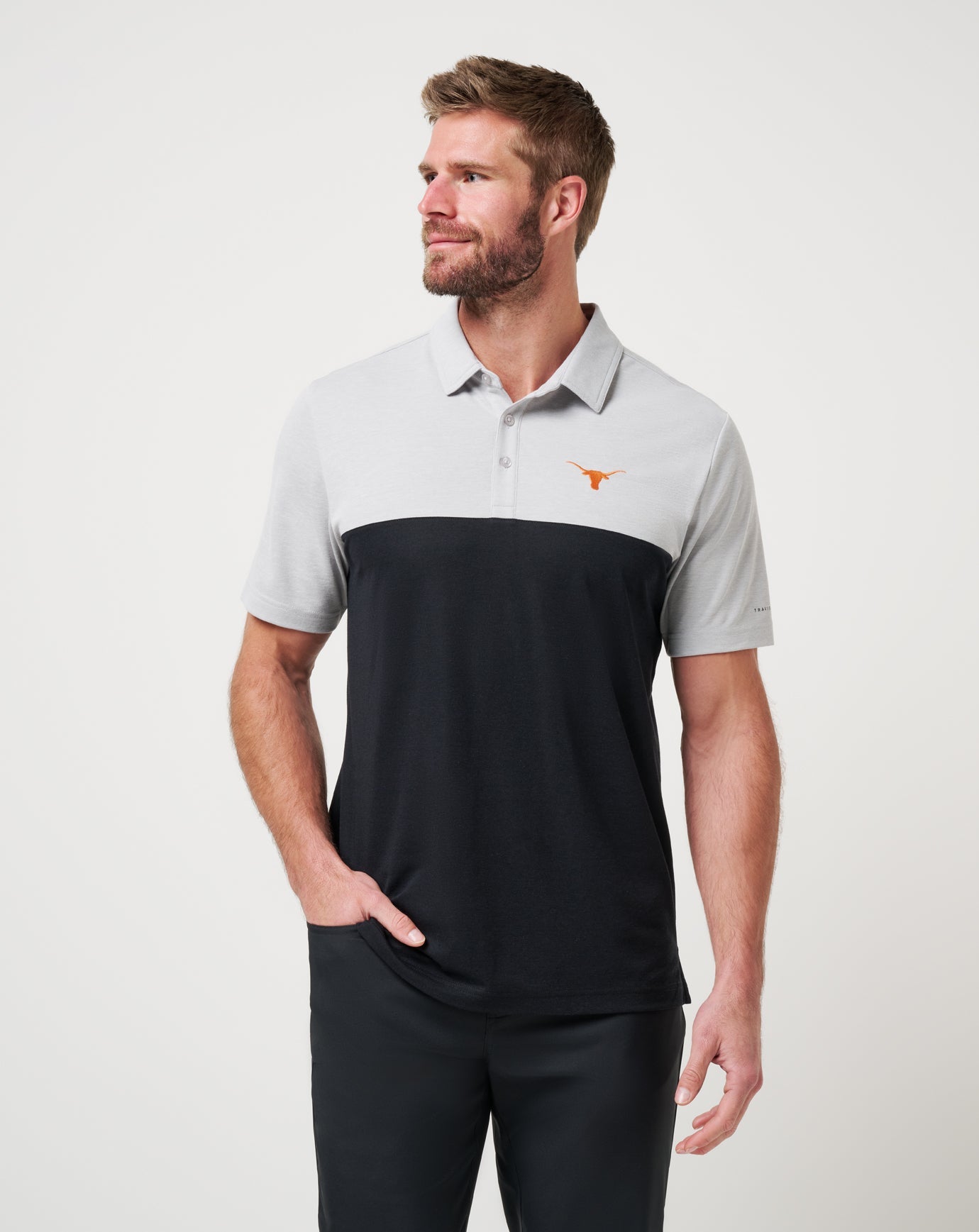 UT Austin Drop Back Polo - Travis Mathew